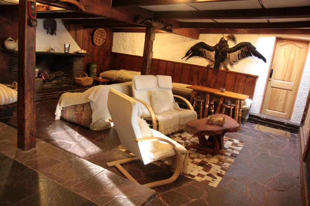 Hotel Posada Farellones Buitenkant foto